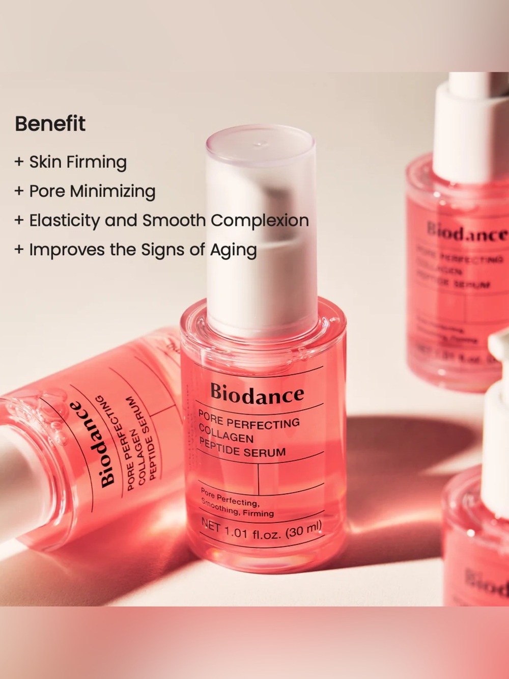 Biodance Pore Perfecting Collagen Peptide Serum 30ml NEW Sealed